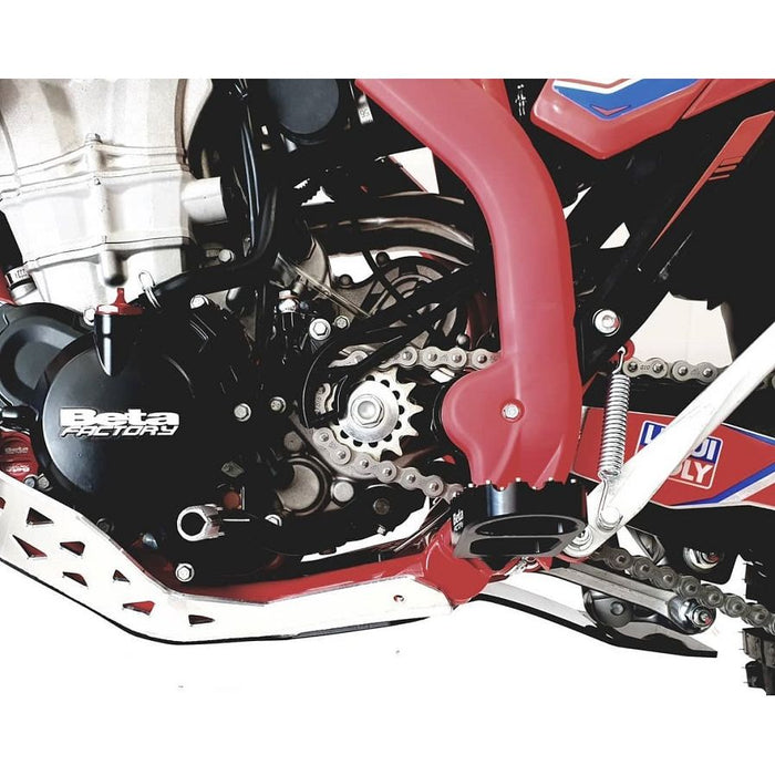 P-Tech Beta 4-stroke (20-) Aluminum Skid Plate with Linkage Guard