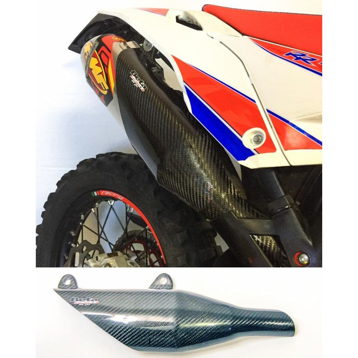 P3 Beta 4-stroke CF FMF Silencer Guard