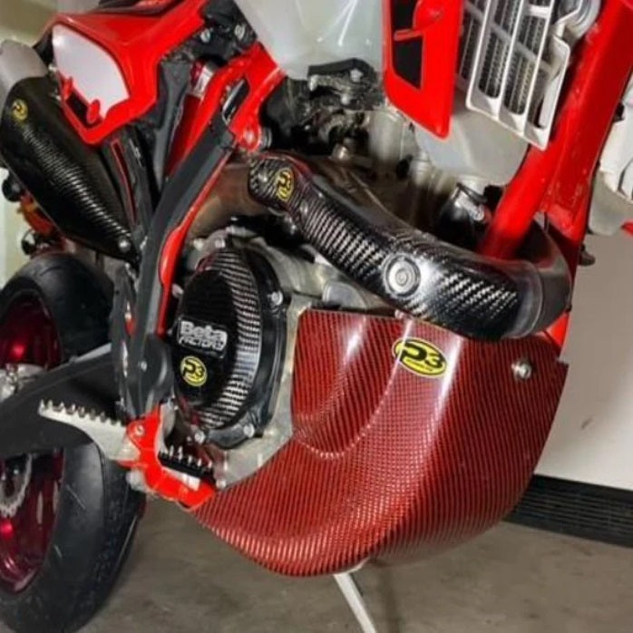 P3 Beta 4-stroke (20-22) CF Skid Plate