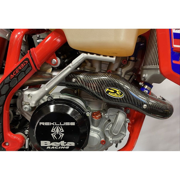P3 Beta 430|480|500 4-stroke CF Megabomb Header Guard
