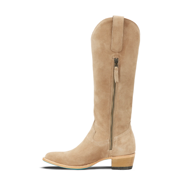 Plain Jane Boot - Latte Suede **Final Sale** Ladies Boot Western Fashion by Lane