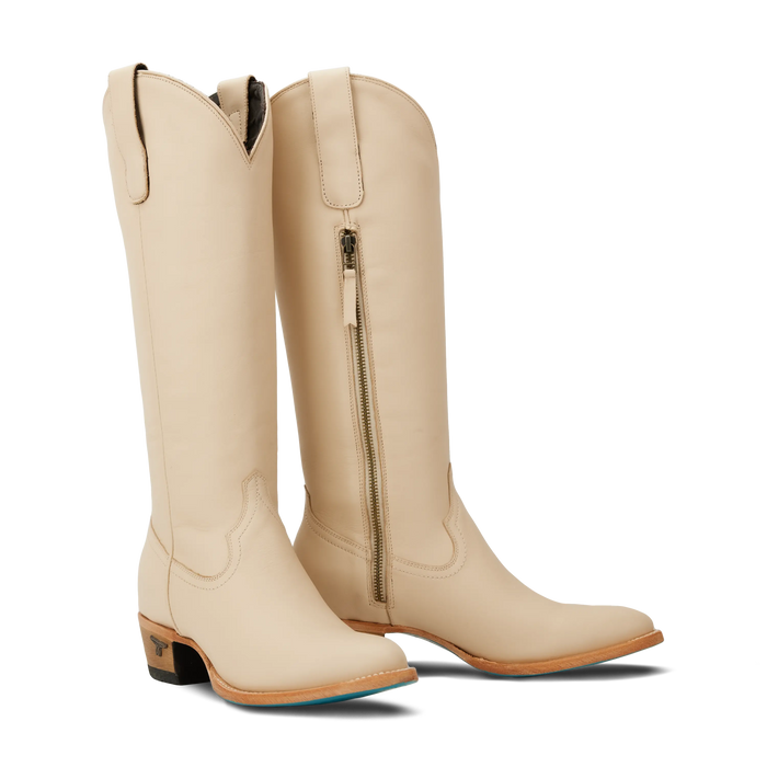 Plain Jane Boot - Pale Ivory **Final Sale** Ladies Boot Western Fashion by Lane