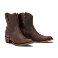 Plain Jane Bootie - Cognac Ladies Bootie Cognac Western Fashion by Lane