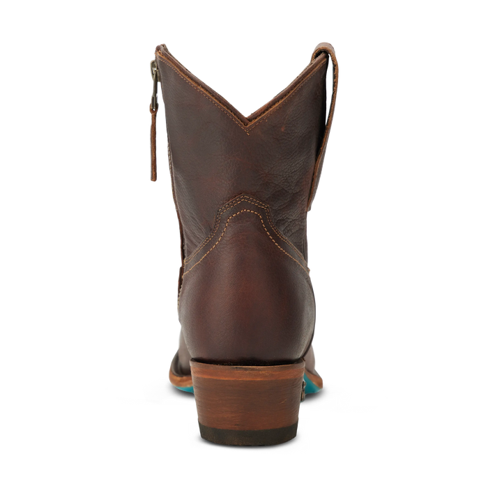 Plain Jane Bootie - Cognac Ladies Bootie Western Fashion by Lane