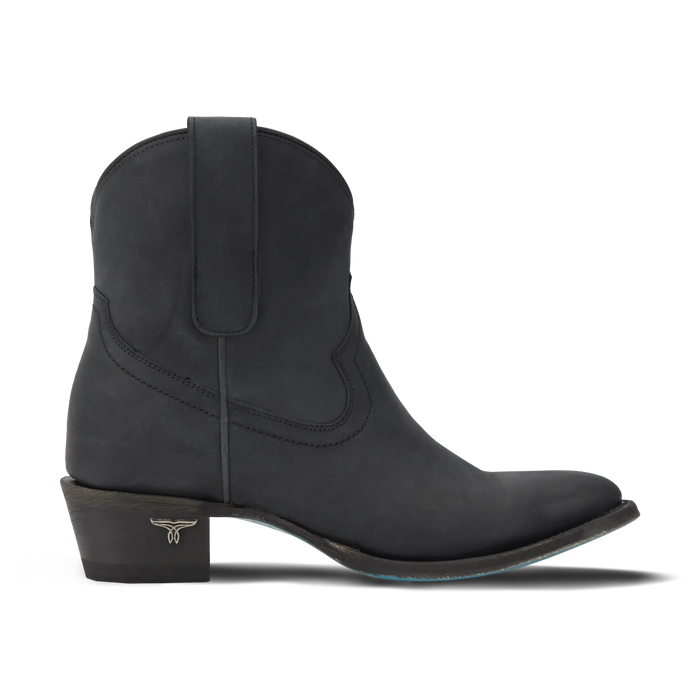 Plain Jane Bootie - Matte Black Ladies Bootie Western Fashion by Lane