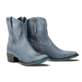 Plain Jane Bootie - Washed Denim Ladies Bootie Washed Denim Western Fashion by Lane