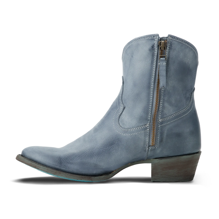 Plain Jane Bootie - Washed Denim Ladies Bootie Western Fashion by Lane