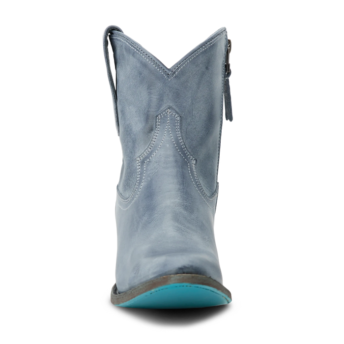 Plain Jane Bootie - Washed Denim Ladies Bootie Western Fashion by Lane