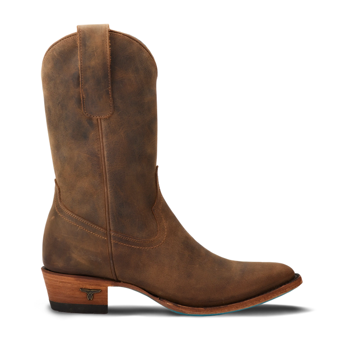Plain Jane Midi - Burnt Caramel **Final Sale** Ladies Boot Western Fashion by Lane