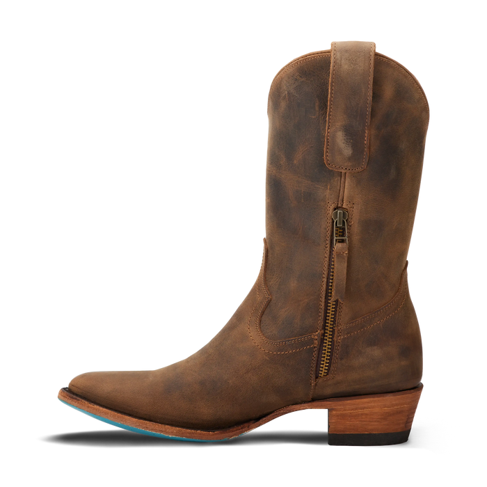 Plain Jane Midi - Burnt Caramel **Final Sale** Ladies Boot Western Fashion by Lane