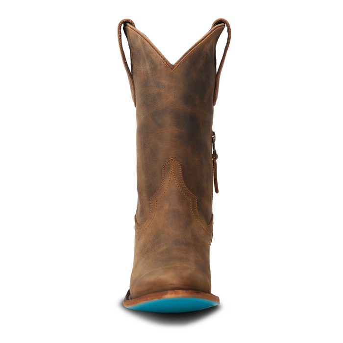 Plain Jane Midi - Burnt Caramel **Final Sale** Ladies Boot Western Fashion by Lane