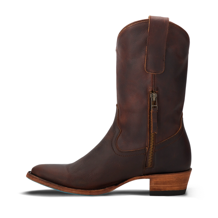 Plain Jane Midi - Cognac **Final Sale** Ladies Boot Western Fashion by Lane