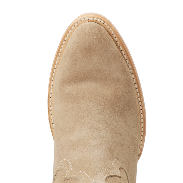 Plain Jane Midi - Latte Suede **Final Sale** Ladies Boot Western Fashion by Lane