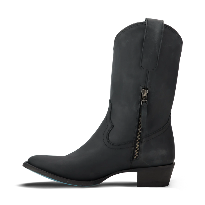 Plain Jane Midi - Matte Black **Final Sale** Ladies Boot Western Fashion by Lane