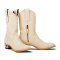 Plain Jane Midi - Pale Ivory **Final Sale** Ladies Boot Pale Ivory Western Fashion by Lane