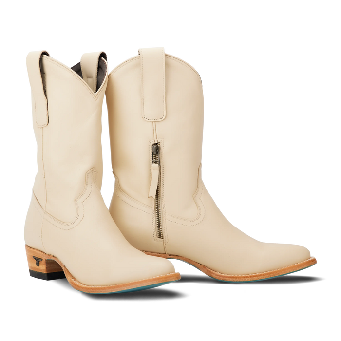 Plain Jane Midi - Pale Ivory **Final Sale** Ladies Boot Pale Ivory Western Fashion by Lane