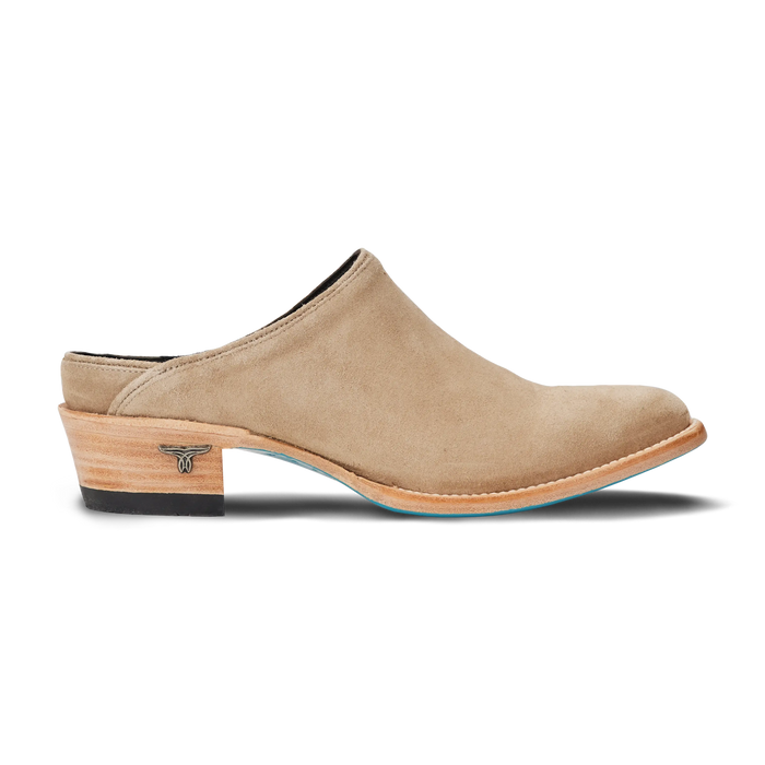 Plain Jane Mule - Latte Suede Mule Western Fashion by Lane