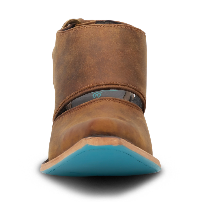 Plain Jane Slingback Mule - Burnt Caramel Mule Western Fashion by Lane