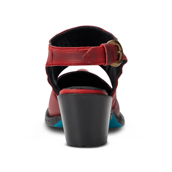 Plain Jane Slingback Mule - Smoldering Ruby Mule Western Fashion by Lane
