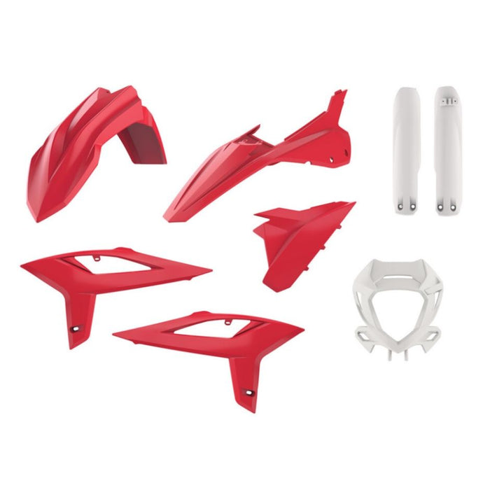 Polisport Beta RR (20-22)|RR-S (20-21) Plastics Kit Red/White