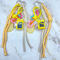 Portachiavi charms yellow