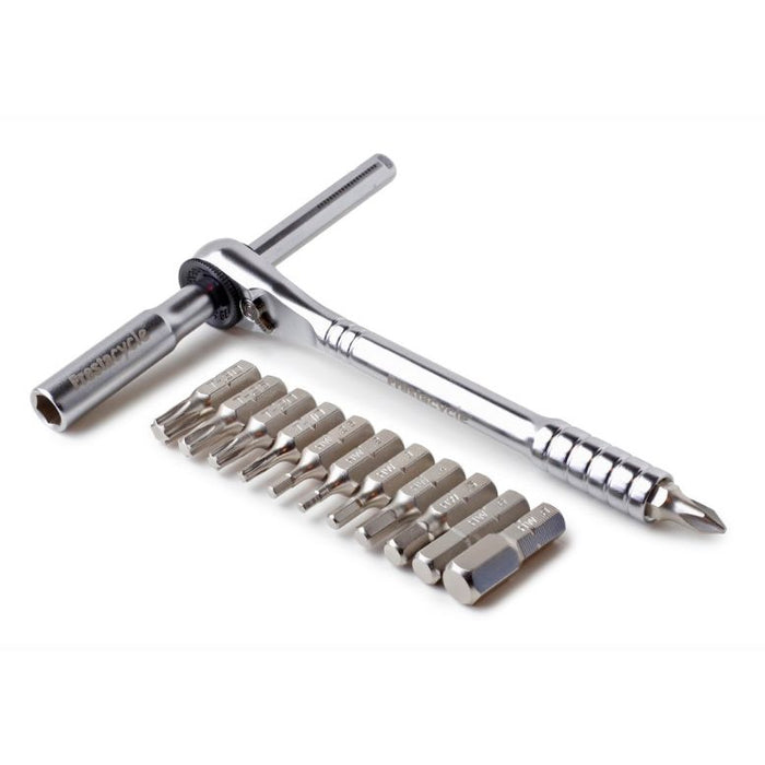 Prestacycle T-Handle Ratchet Deluxe – 3 way Ratchet and T-Handle Tool Kit