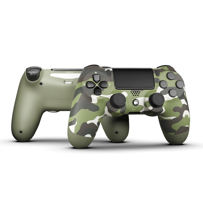 PS4 SmartPad Claw - Battle Beaver Customs - Sony Green Camo / Black