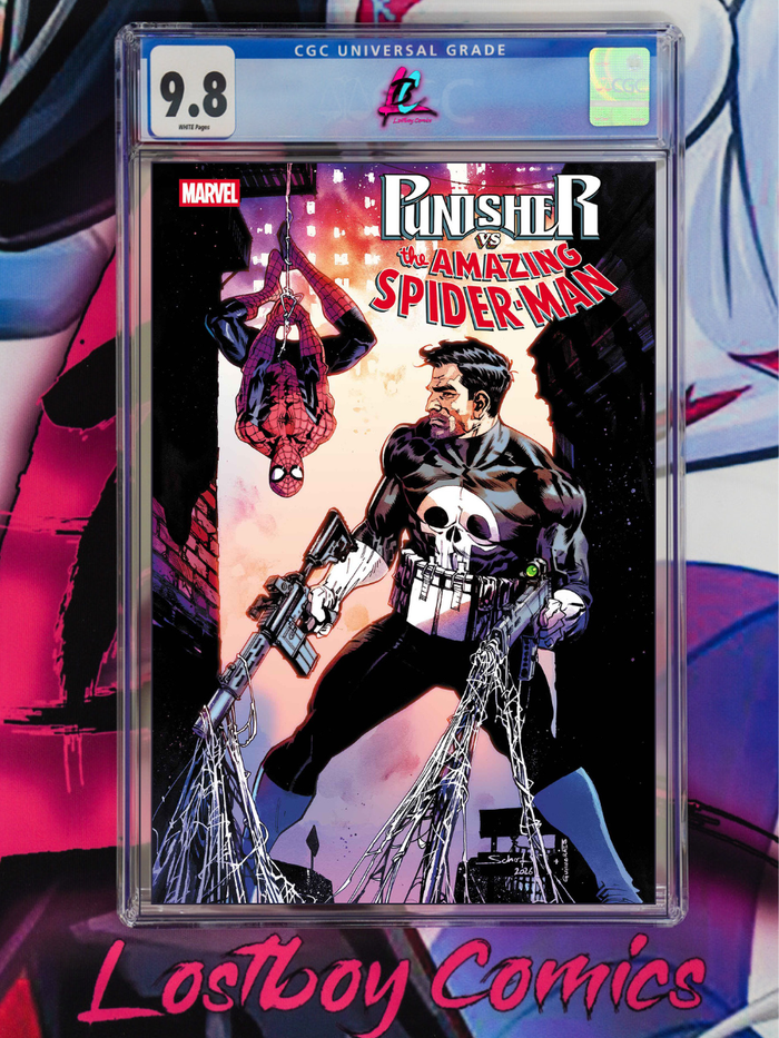PUNISHER VS. SPIDER-MAN #1 1st Printing CGC 9.8