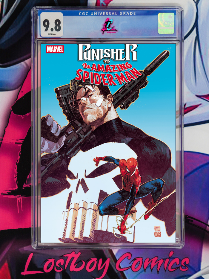 PUNISHER VS. SPIDER-MAN #1 DIKE RUAN 1st Printing CGC 9.8