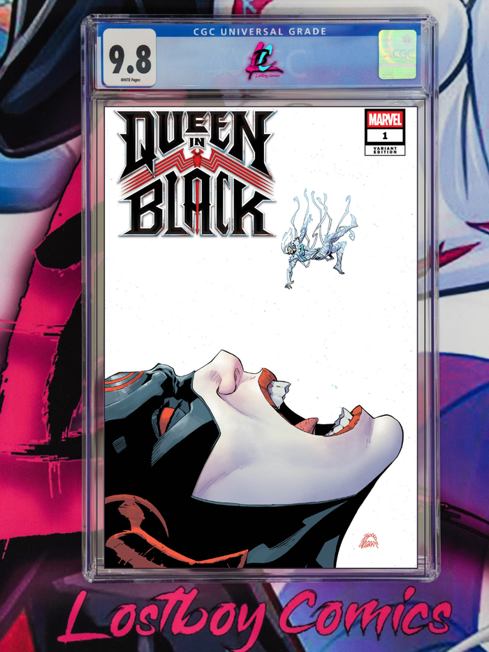 QUEEN IN BLACK #1 RYAN STEGMAN HOMAGE 1:50 CGC 9.8