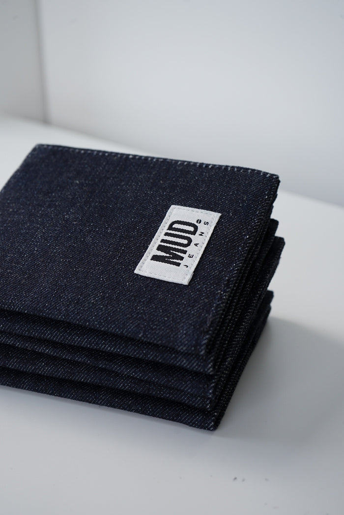 Raw Indigo Denim Passport Cover