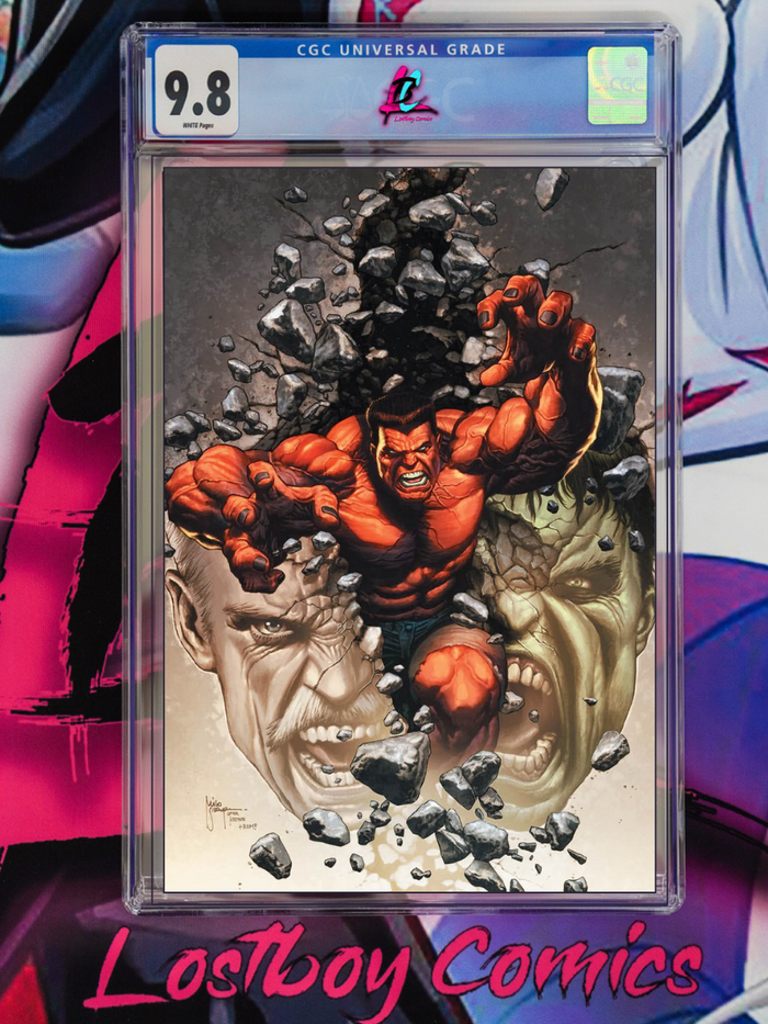 Red Hulk #1 Mico Suayan Exclusive Virgin CGC 9.8