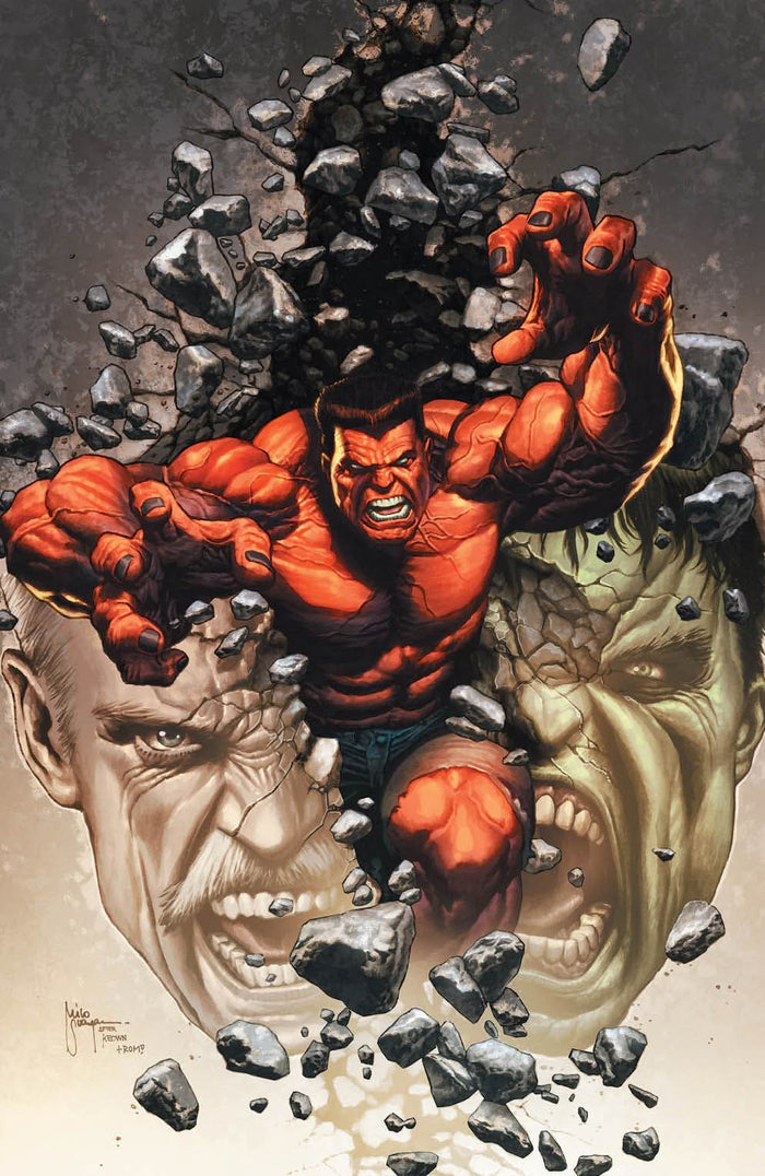Red Hulk #1 Mico Suayan Exclusive Virgin CGC 9.8