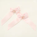 Ribbon Clips (Bijou / Pink)
