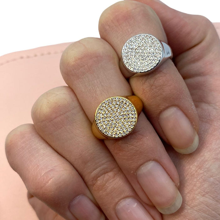 Ring circle chevalier da mignolo - Iride shop - accessori donna