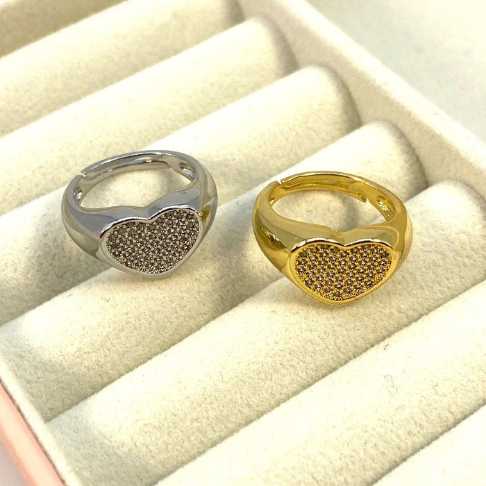 Ring hearth chevalier - iride bijoux e accessori