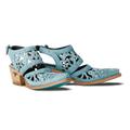 Robin Cut Out Slingback Mule - Powder Blue Mule Powder Blue Western Fashion by Lane