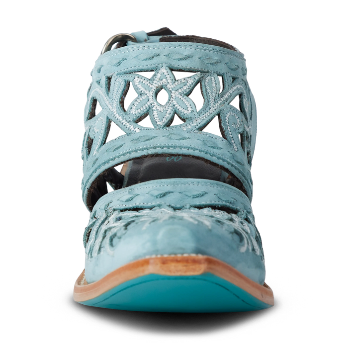 Robin Cut Out Slingback Mule - Powder Blue Mule Western Fashion by Lane