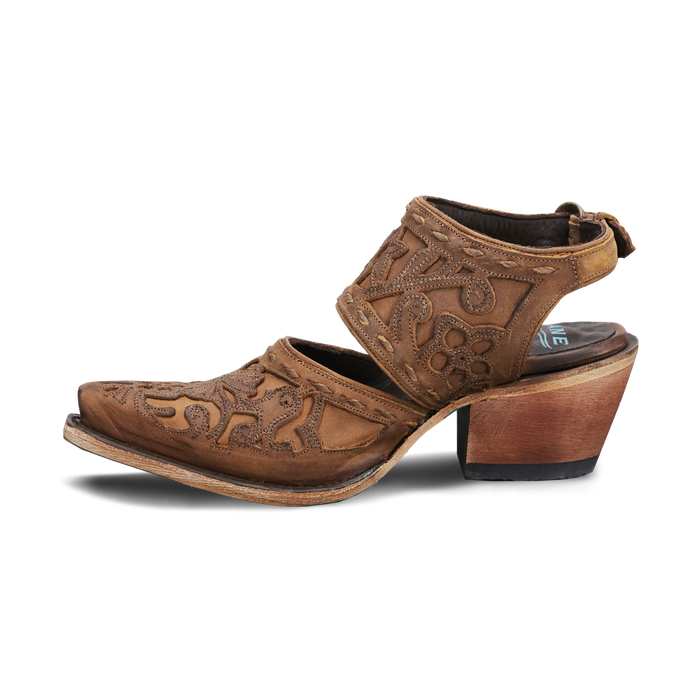 Robin Slingback Mule - Burnt Caramel Mule Western Fashion by Lane