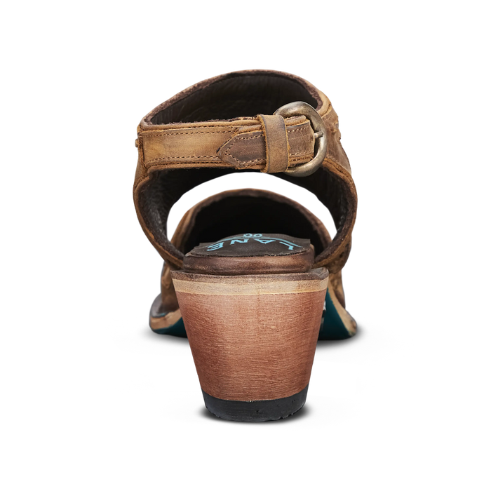 Robin Slingback Mule - Burnt Caramel Mule Western Fashion by Lane