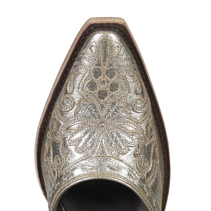 Robin Slingback Mule - Champagne Metallic Mule Western Fashion by Lane