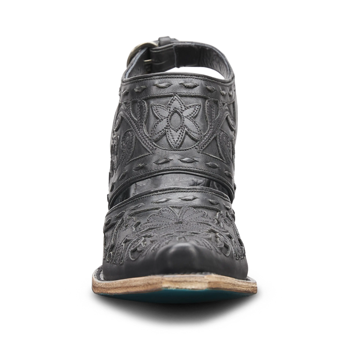 Robin Slingback Mule - Jet Black Mule Western Fashion by Lane