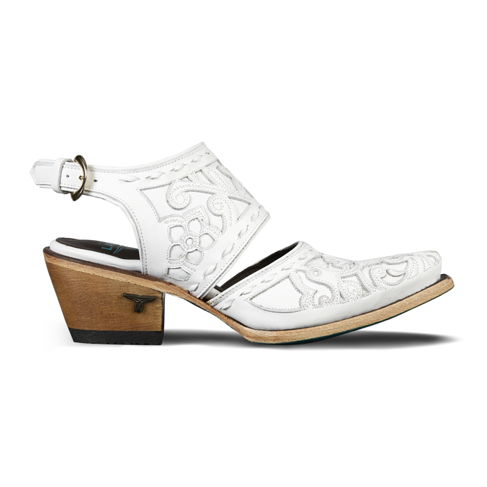 Robin Slingback Mule - Matte White Mule Western Fashion by Lane