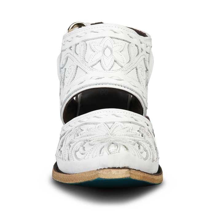 Robin Slingback Mule - Matte White Mule Western Fashion by Lane