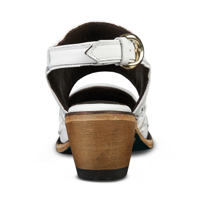 Robin Slingback Mule - Matte White Mule Western Fashion by Lane