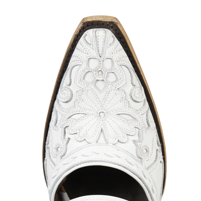 Robin Slingback Mule - Matte White Mule Western Fashion by Lane