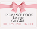 Romance Book Lounge Gift Card