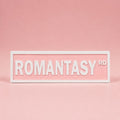 Romantasy Rd Bookish Shelf Sign | Fantasy Romance Reader Decor