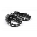 S3 Beta Hard Rock Aluminum Footpegs Black