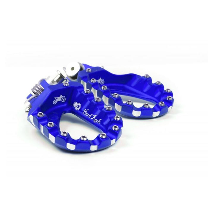 S3 Beta Hard Rock Aluminum Footpegs Blue